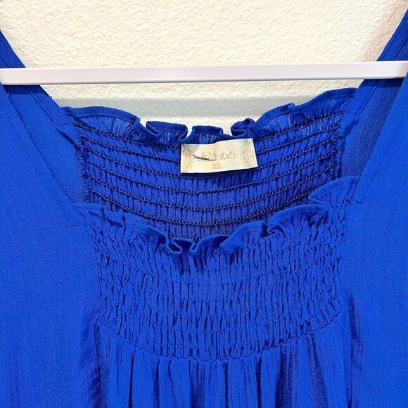 ALTAR’D STATE Royal Blue Top Size XS - Picture 3 of 9